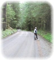 Biking in Mt Rainier National Park