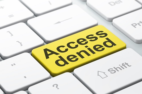 no access